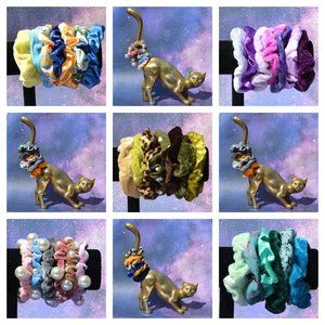 Scrunchies now listed!